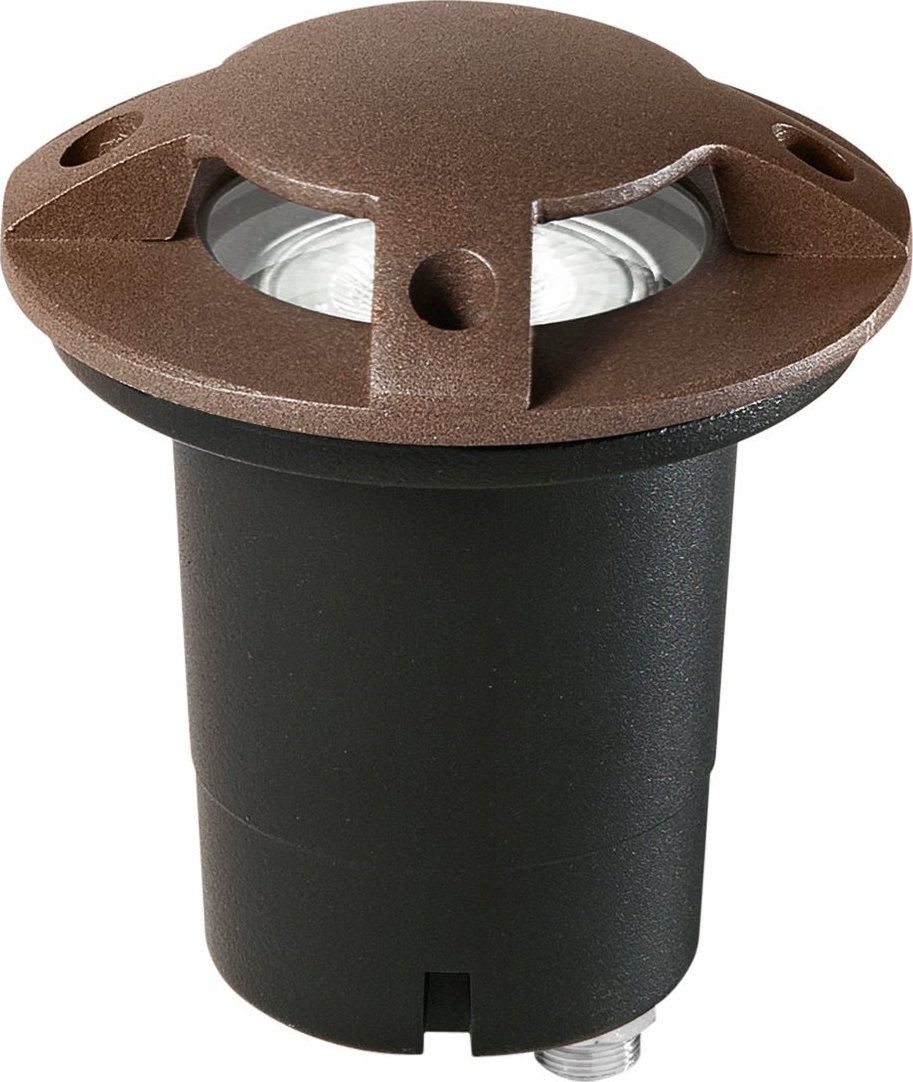 FANEUROPE Pojízdné svítidlo Faro Carrabile Hummer Inox, bronzové, 1 x GU10, 10,5 x 10,5 x 14,4 cm, IP67 - FANEUROPE FAN I-HUMMER-R4-BRO