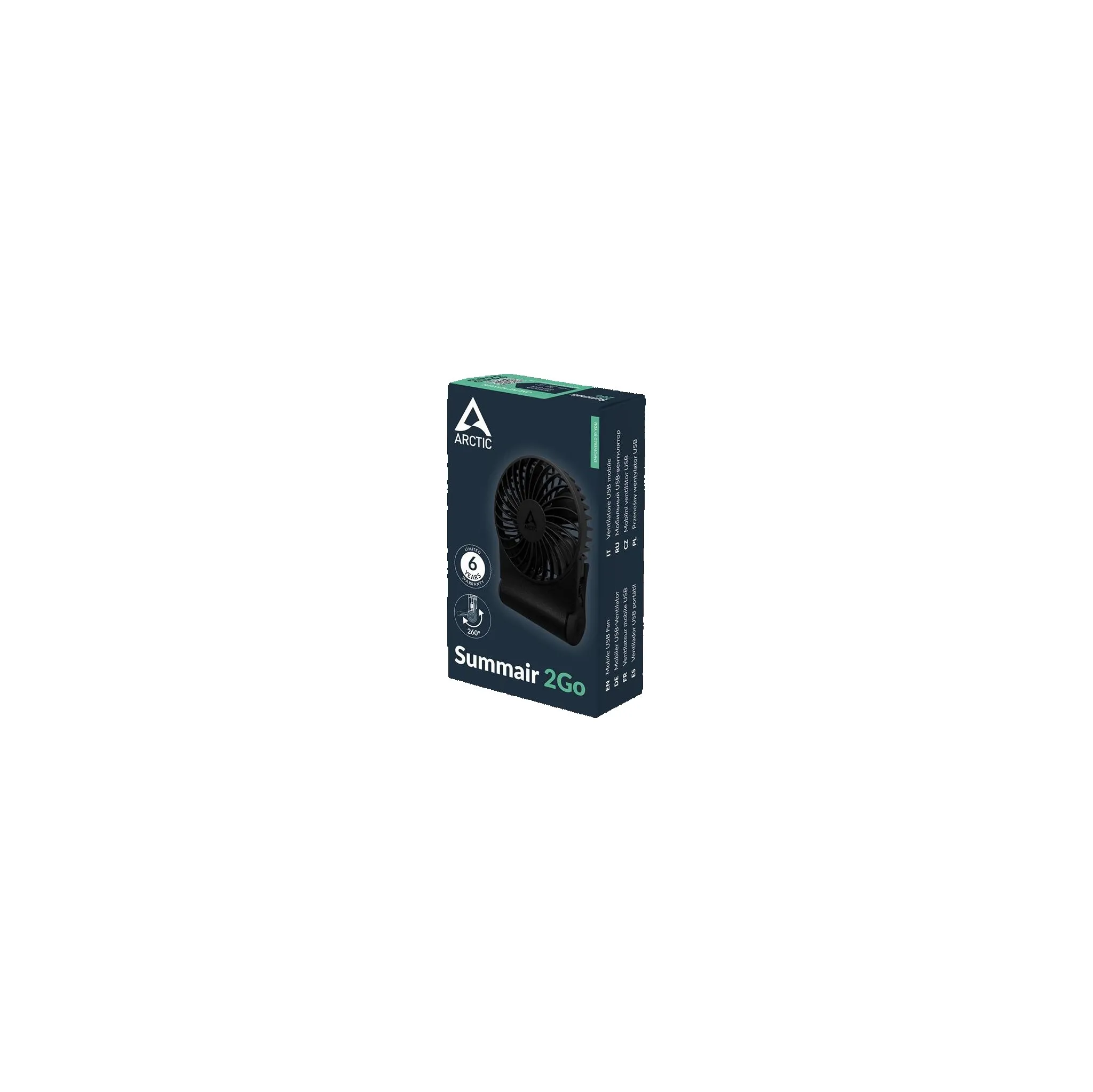 Fotografie 6 - Domácí ventilátor Arctic Summair 2Go AEBRZ00027A