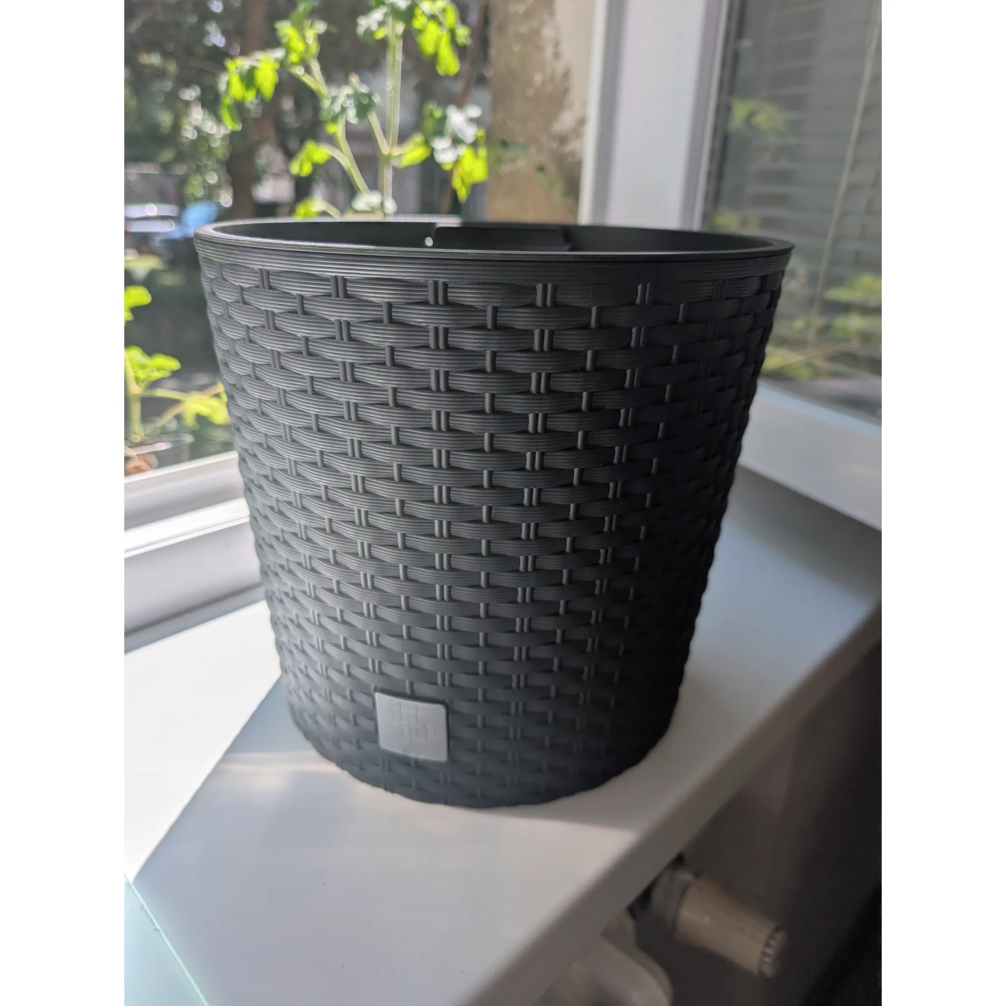 Fotografie 2 - Květináč Prosperplast Rato Round DRTUS250L 25 cm umbra