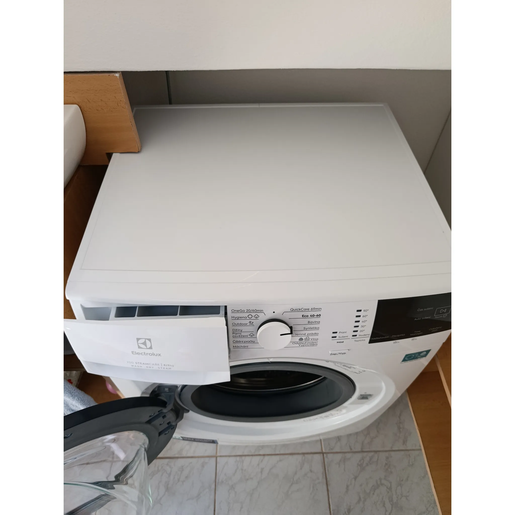Fotografie 8 - Pračka se sušičkou Electrolux EW7W2682C