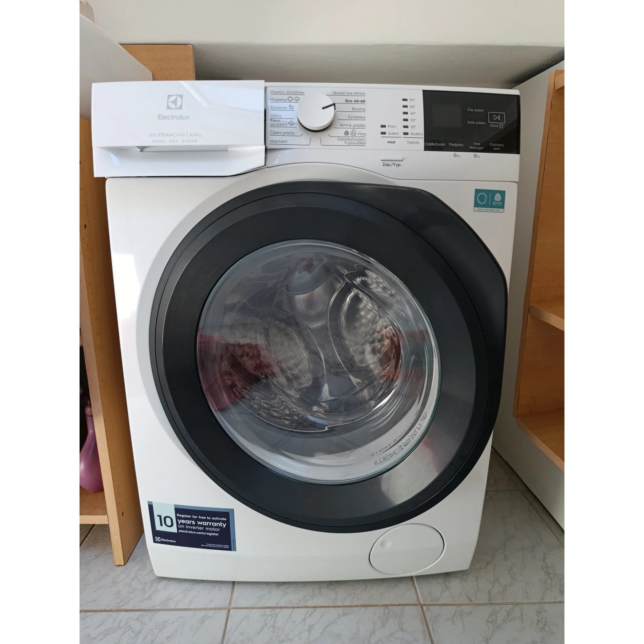 Fotografie 10 - Pračka se sušičkou Electrolux EW7W2682C