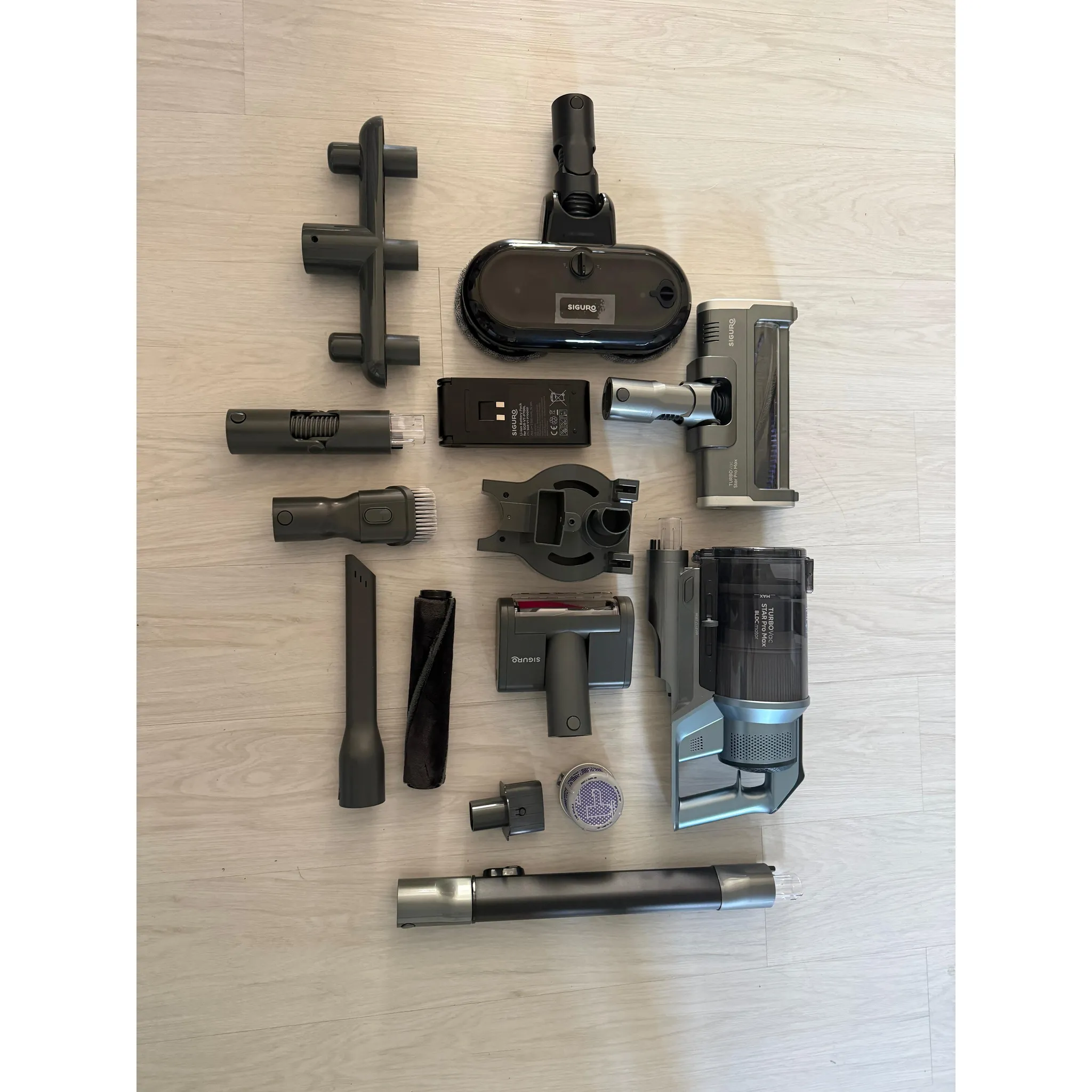 Fotografie 4 - Vysavač Siguro TurboVac Star Pro Max BLDC SGR-VT-P700L