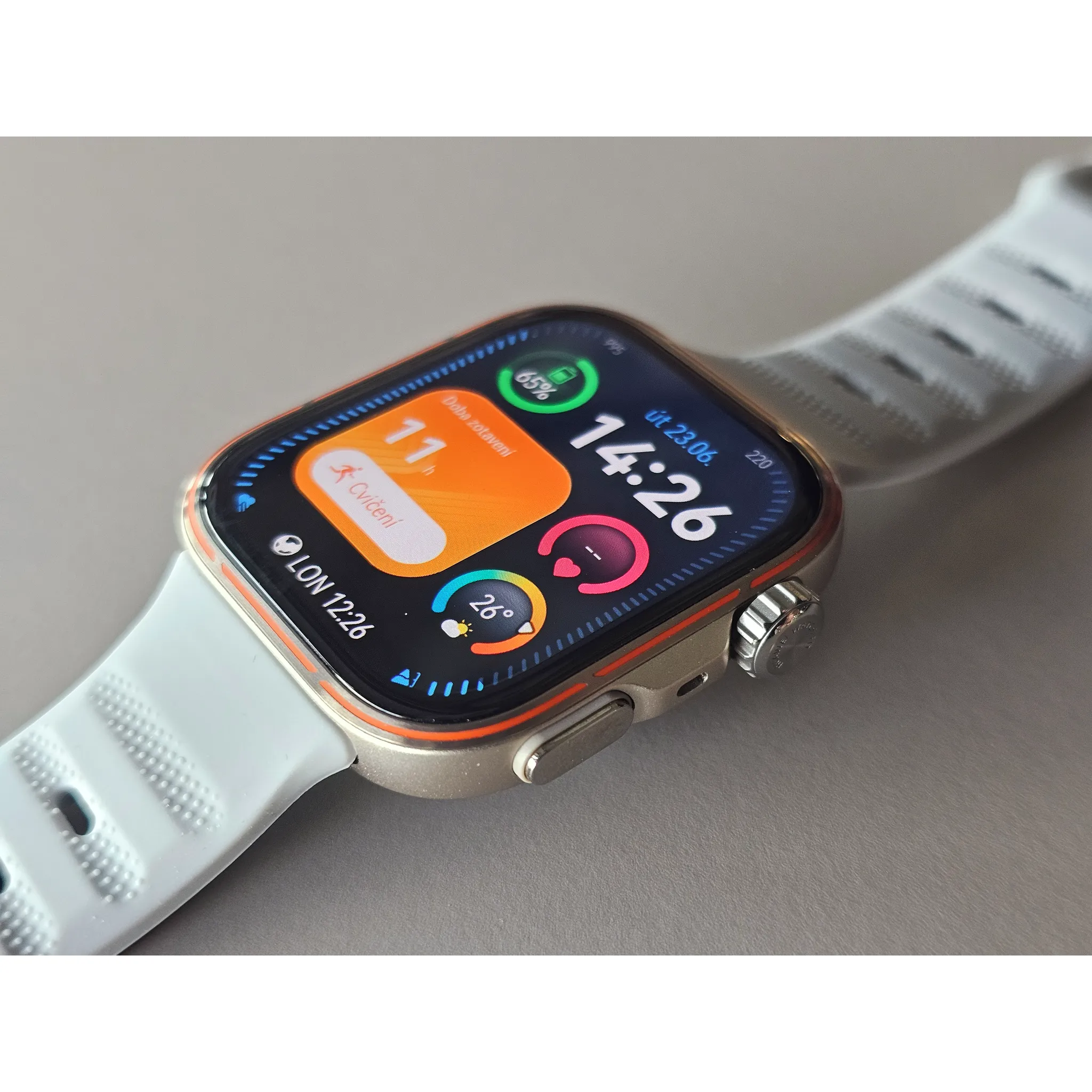 Fotografie 7 - Chytré hodinky HUAWEI Watch Fit 5 Pro oranžové