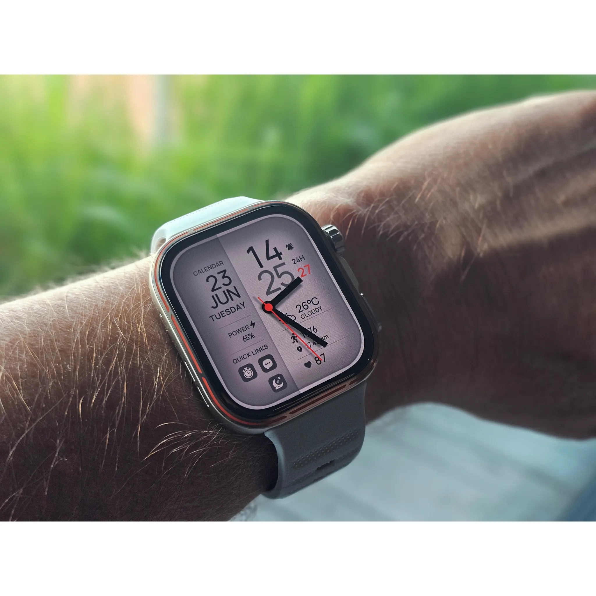 Fotografie 11 - Chytré hodinky HUAWEI Watch Fit 5 Pro oranžové
