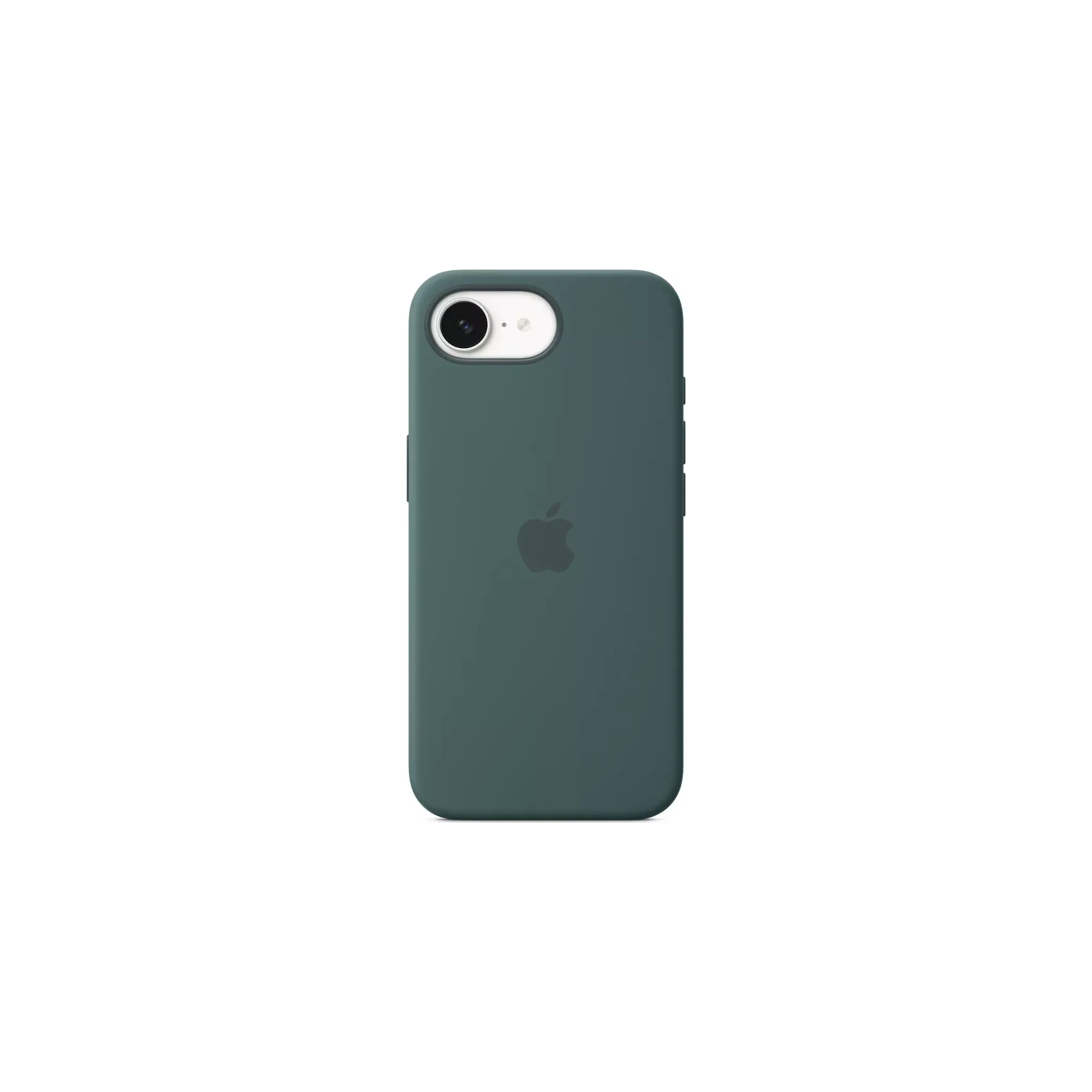 Fotografie 1 - Pouzdro na mobilní telefon Apple Silicone Case pro Apple iPhone 16e Lake Green