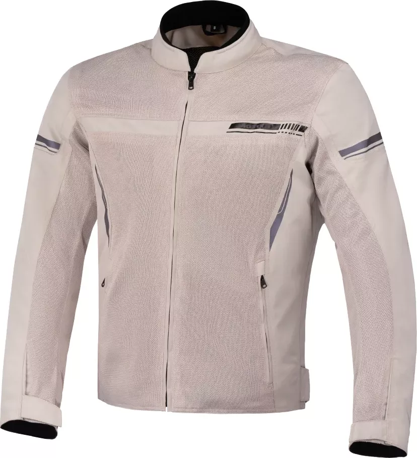 MotoID Letní bunda na motorku Mesh II šedá M