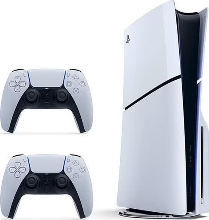 Sony PlayStation 5 (Slim) 1TB + 2x DualSense Wireless Controller