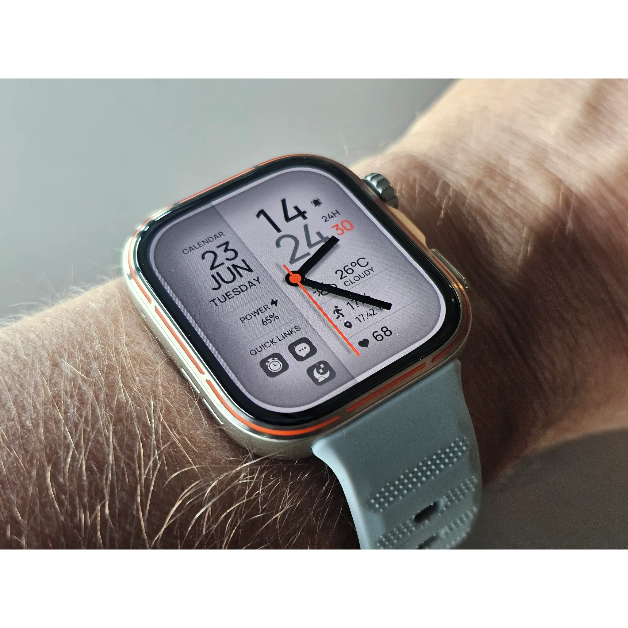 Fotografie 9 - Chytré hodinky HUAWEI Watch Fit 5 Pro oranžové