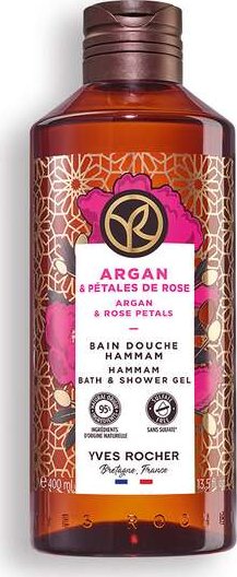 Sprchový gel Argan & bio růže z Maroka Bain de Nature 400 ml od Yves Rocher
