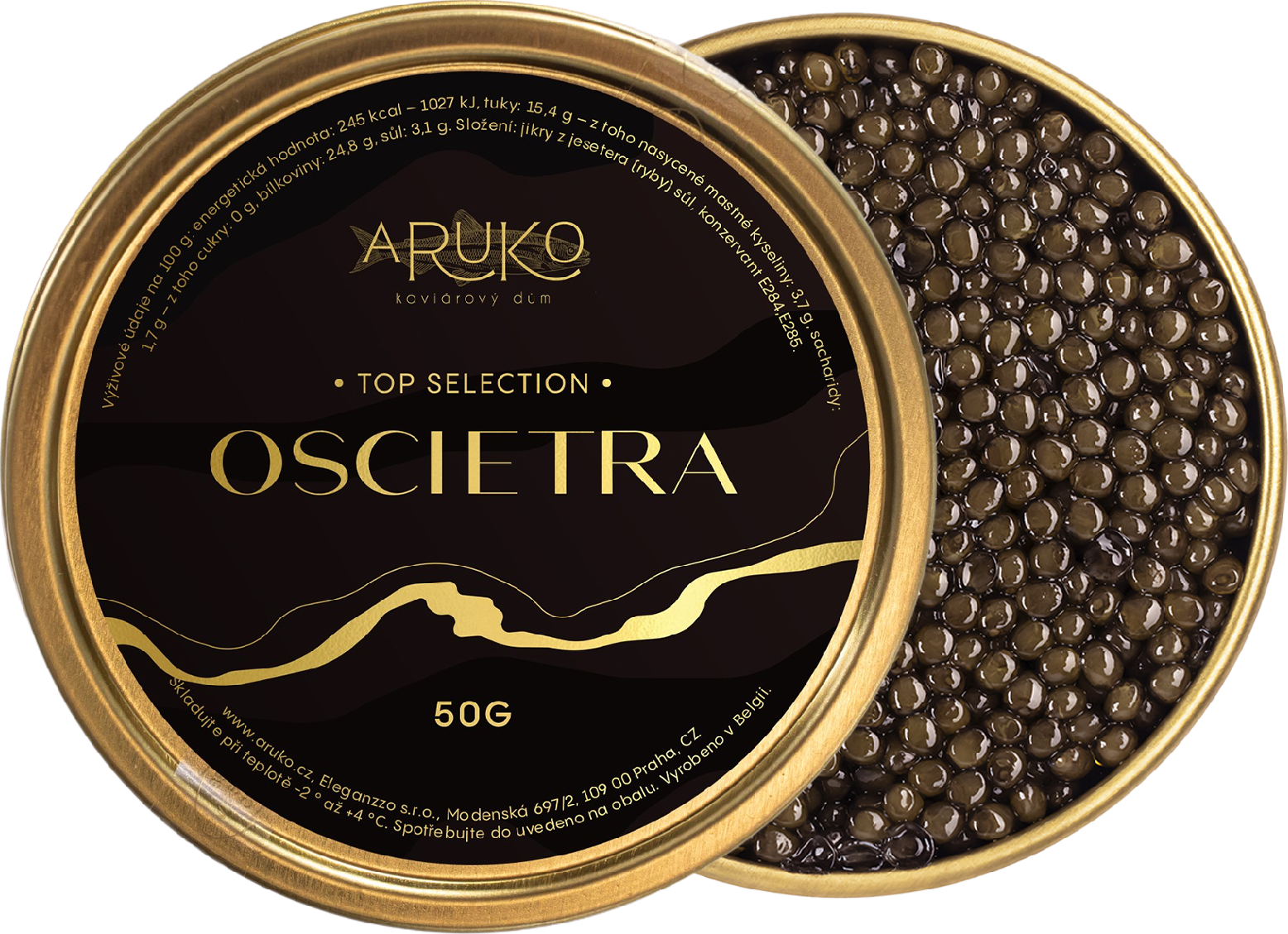 Aruko Kaviár z jesetera Osietra 50 g