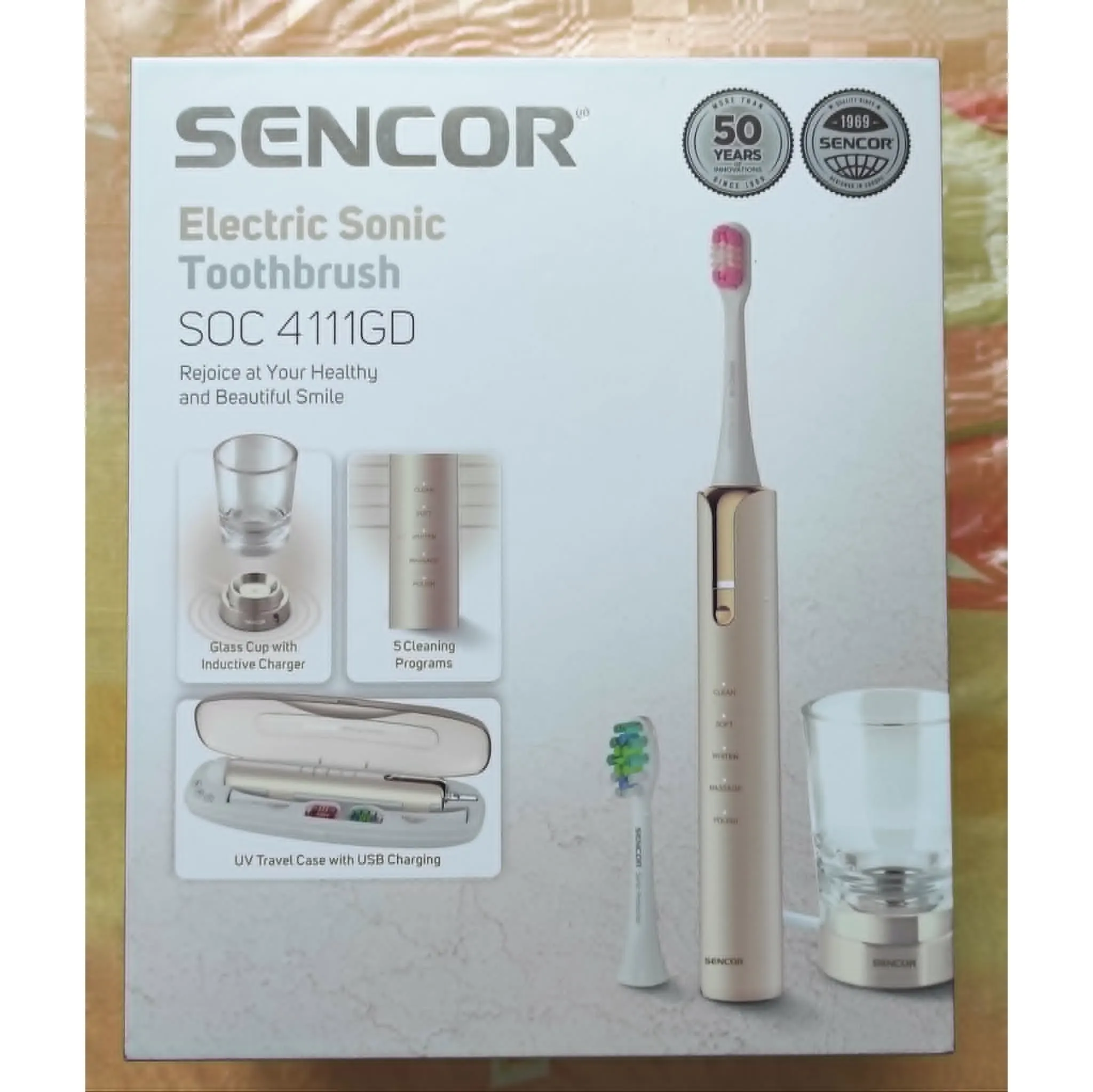 Fotografie 11 - Elektrický zubní kartáček Sencor SOC 4110BL