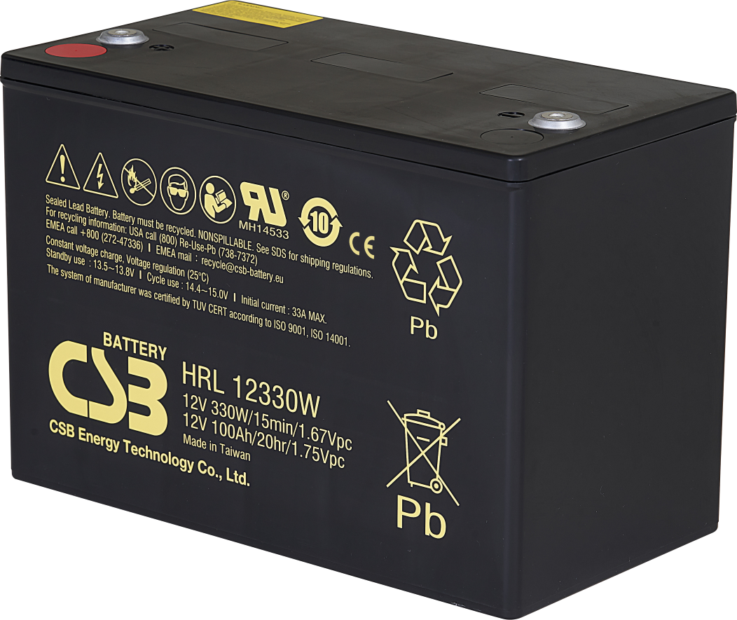CSB Battery akumulátor CSB HRL12330W (12V/100Ah)