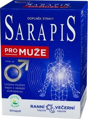 Sarapis pro muže 60 kapslí