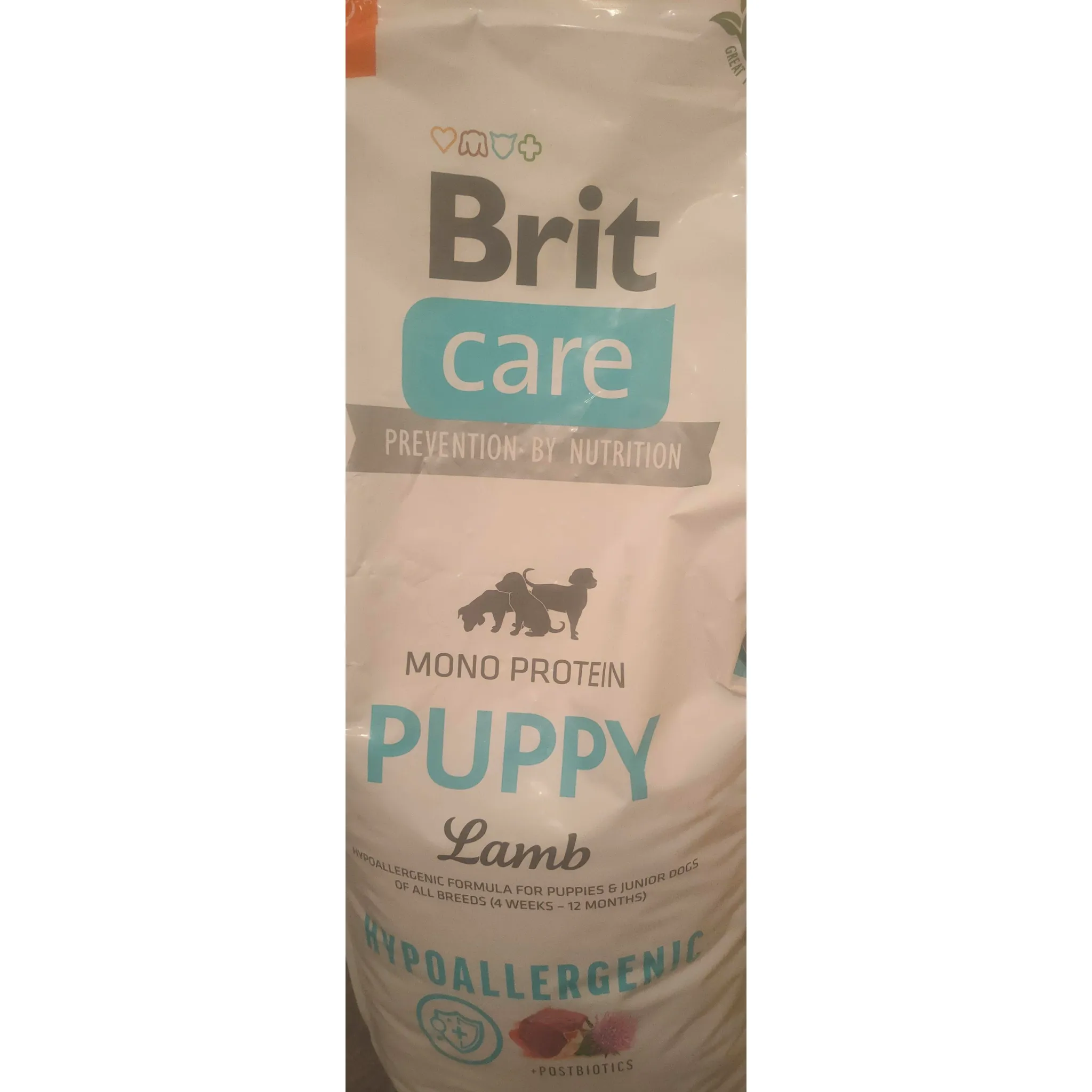 Fotografie 5 - Krmivo pro psa Brit Care Dog Hypoallergenic Puppy Lamb/Rice 12 kg
