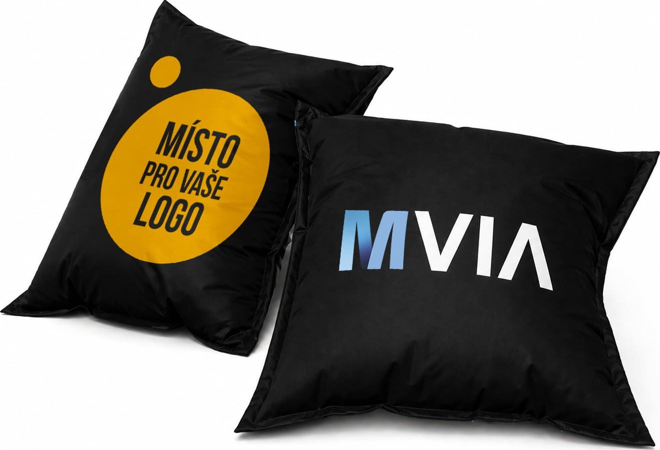 MVIA Moravia Propag Reklamní sedací polštář s potiskem
