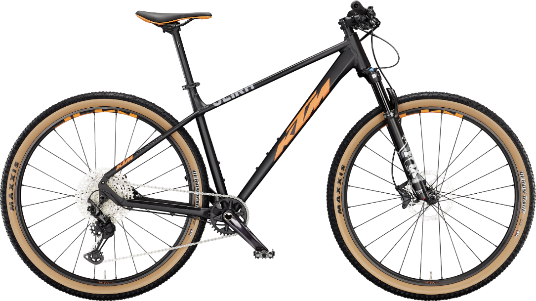Kolo KTM ULTRA 1964 PRO 29 Black Matt(Orange) Velikost rámu: XL