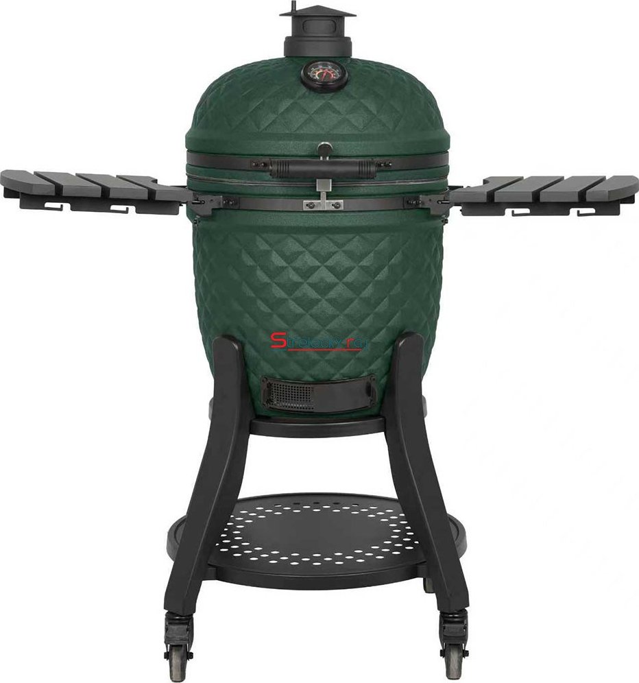 Keramický gril kamado Dellinger Smoke&Fire 22" Green Matte