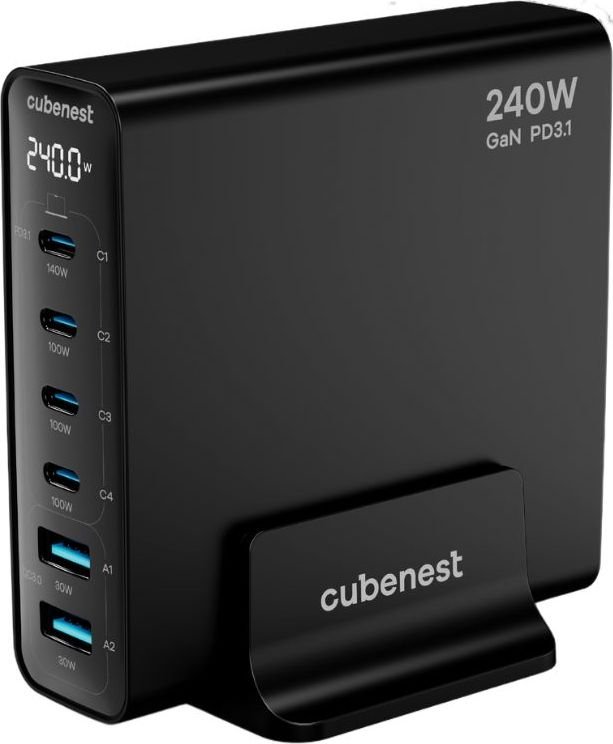 Cubenest PD GaN Adaptér 240W S6D0