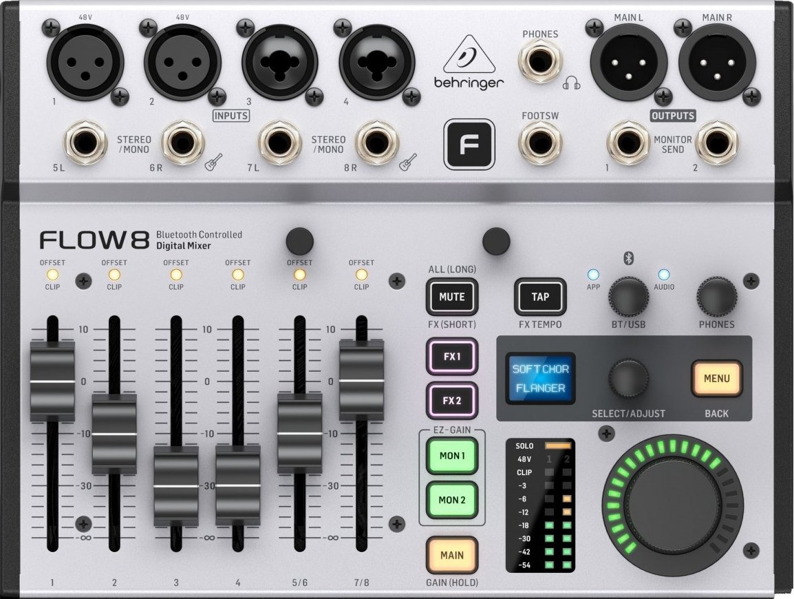 Behringer FLOW 8 + prodloužená záruka 3 roky