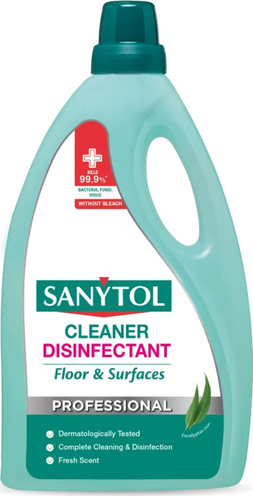 Sanytol Professional dezinfekční univerzální čistič na podlahy a plochy Eukalyptus 5 l