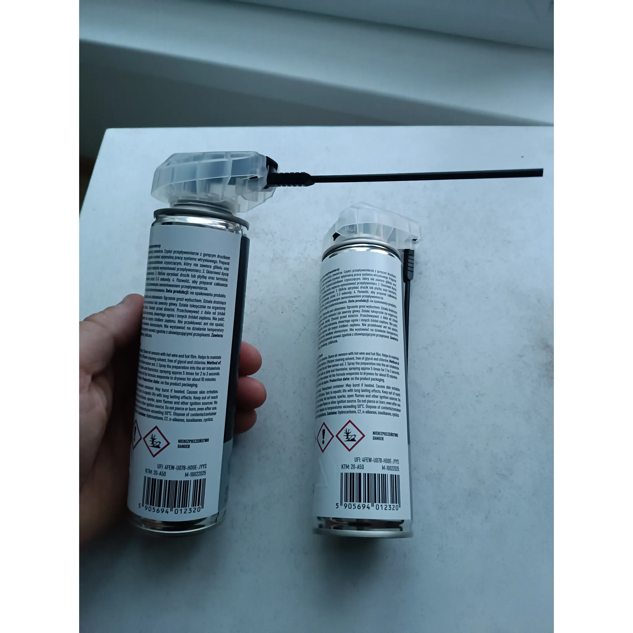 Fotografie 5 -  Moje Auto Air Flow Sensor Cleaner 20-A50 čistič váhy vzduchu 250 ml