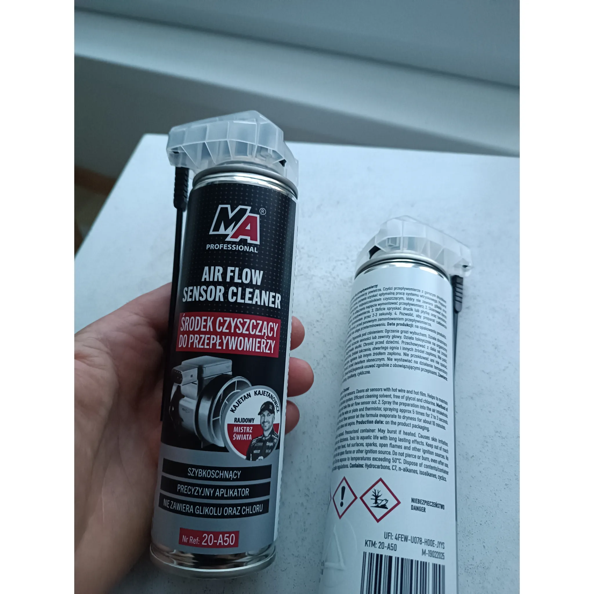 Fotografie 6 -  Moje Auto Air Flow Sensor Cleaner 20-A50 čistič váhy vzduchu 250 ml
