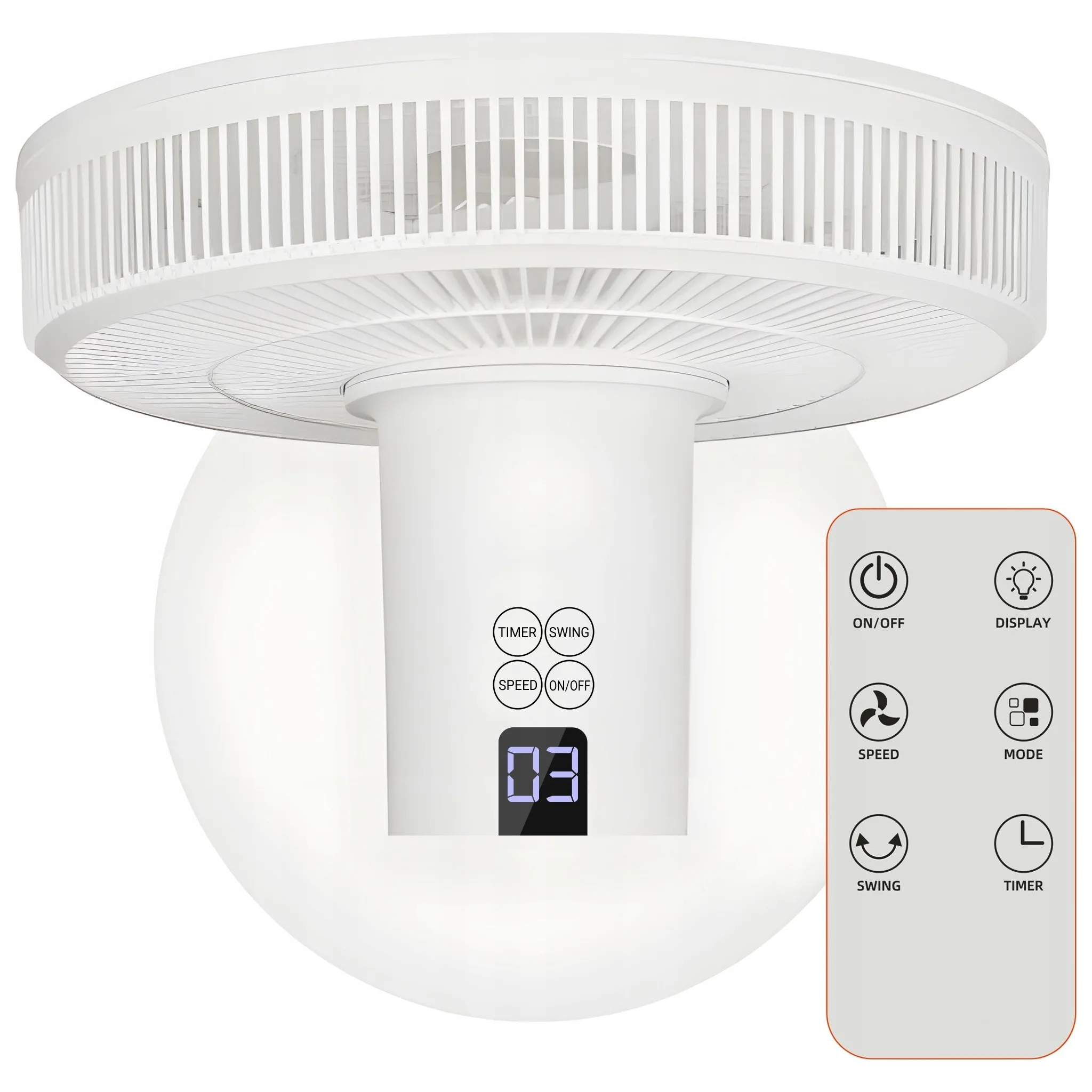Fotografie 4 - Domácí ventilátor LTC LXWT112 bílý