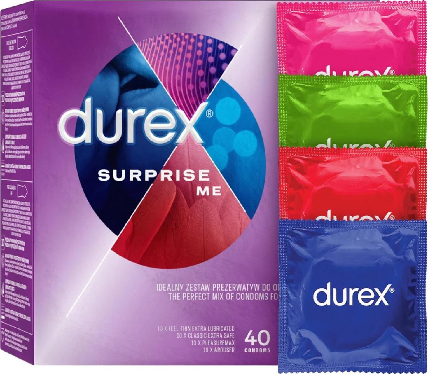 Durex Suprise Me 40 ks