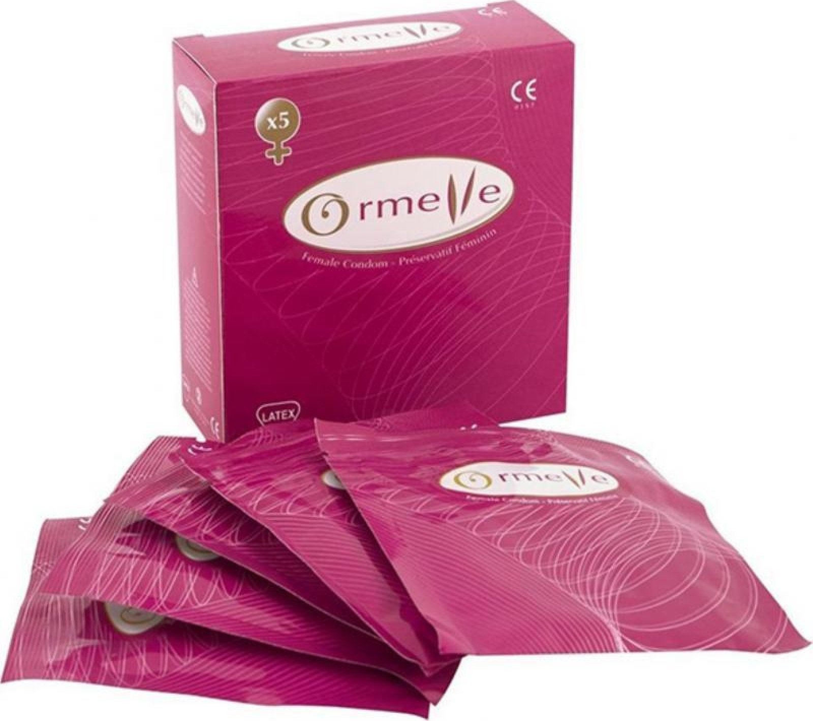 Ormelle Female dámské kondomy 5 ks