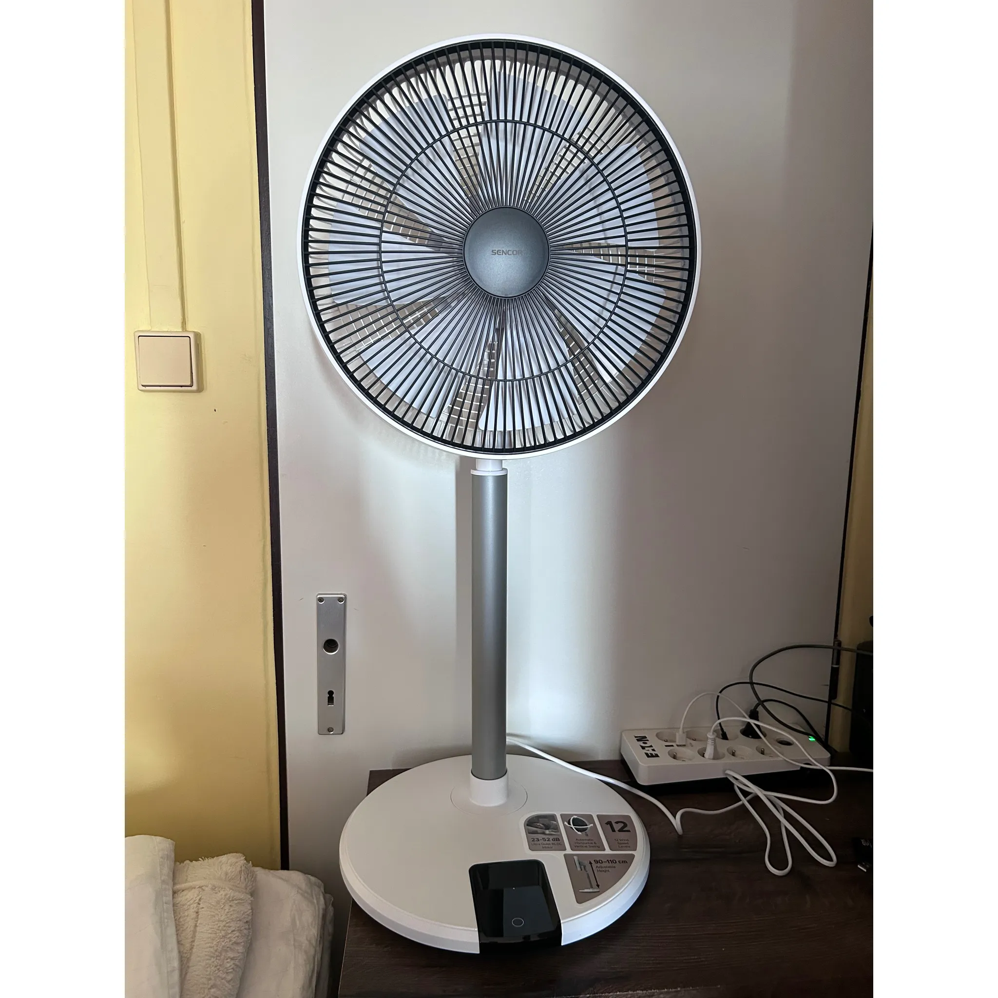 Fotografie 11 - Domácí ventilátor Sencor SFN 4091WH