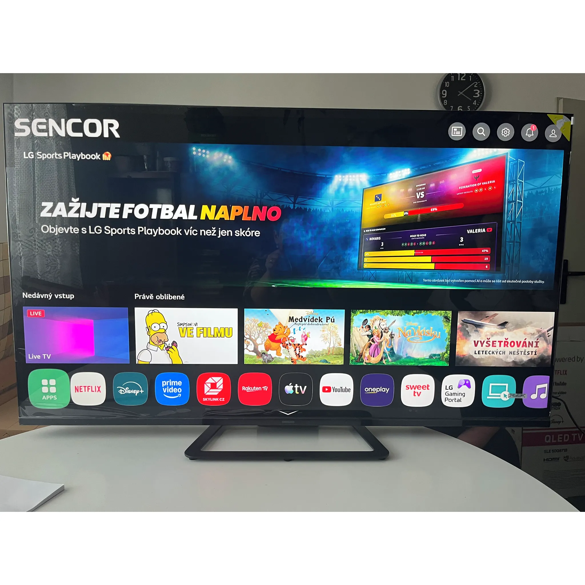 Fotografie 19 - Televizor Sencor 65" QLED (SLE 65Q871B)