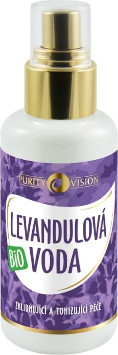 PURITY VISION Bio Levandulová voda 100 ml