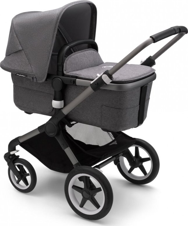 Bugaboo Fox 3 complete GRAPHITE/GREY MELANGE-GREY MELANGE