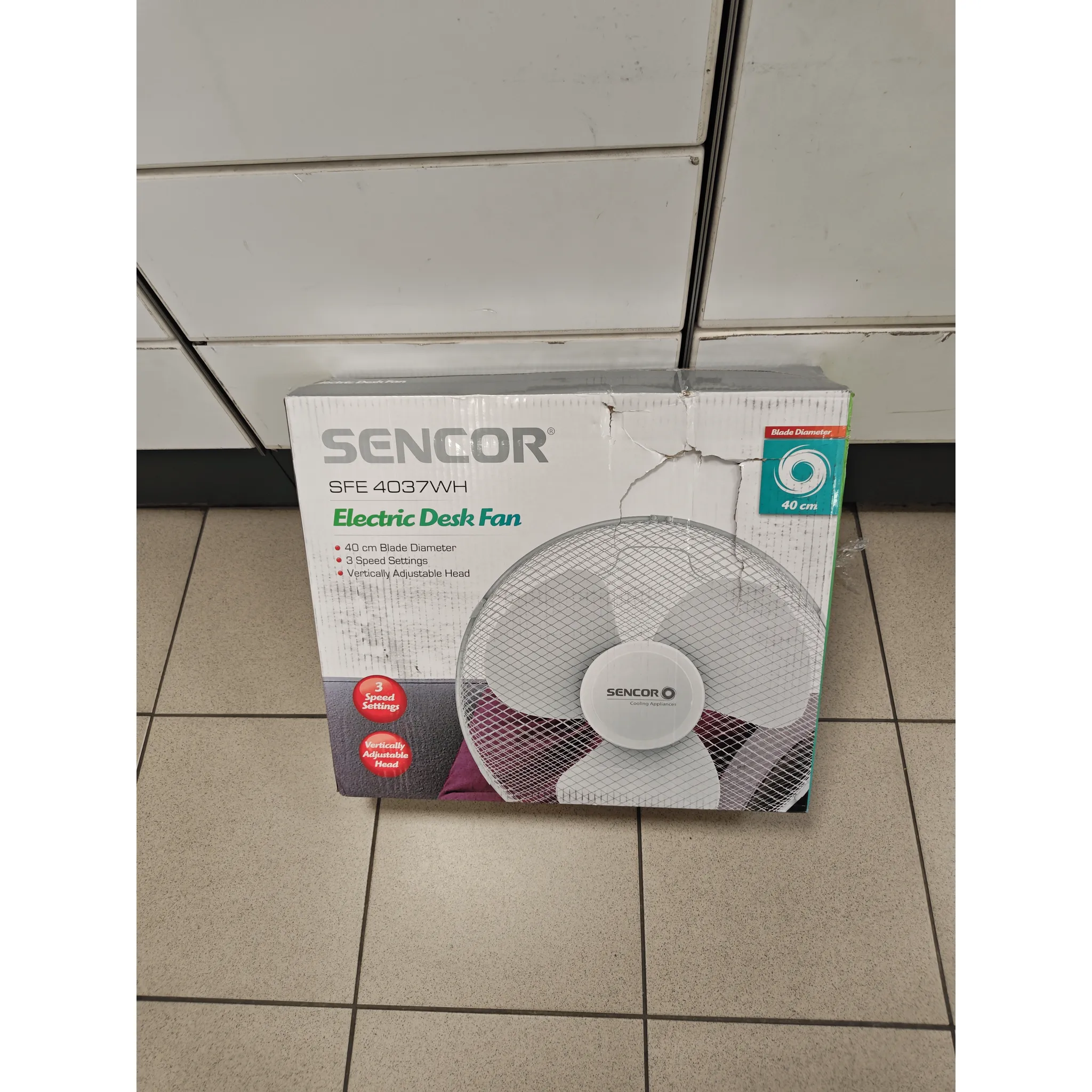 Fotografie 8 - Domácí ventilátor Sencor SFE 4037WH-EUE3