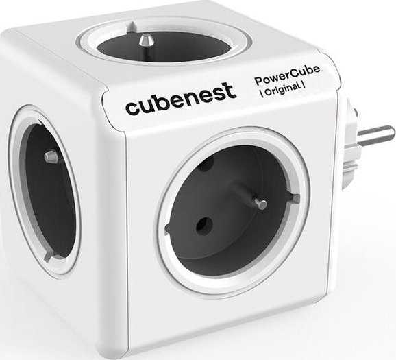 Rozbočovač Cubenest PowerCube Original šedá