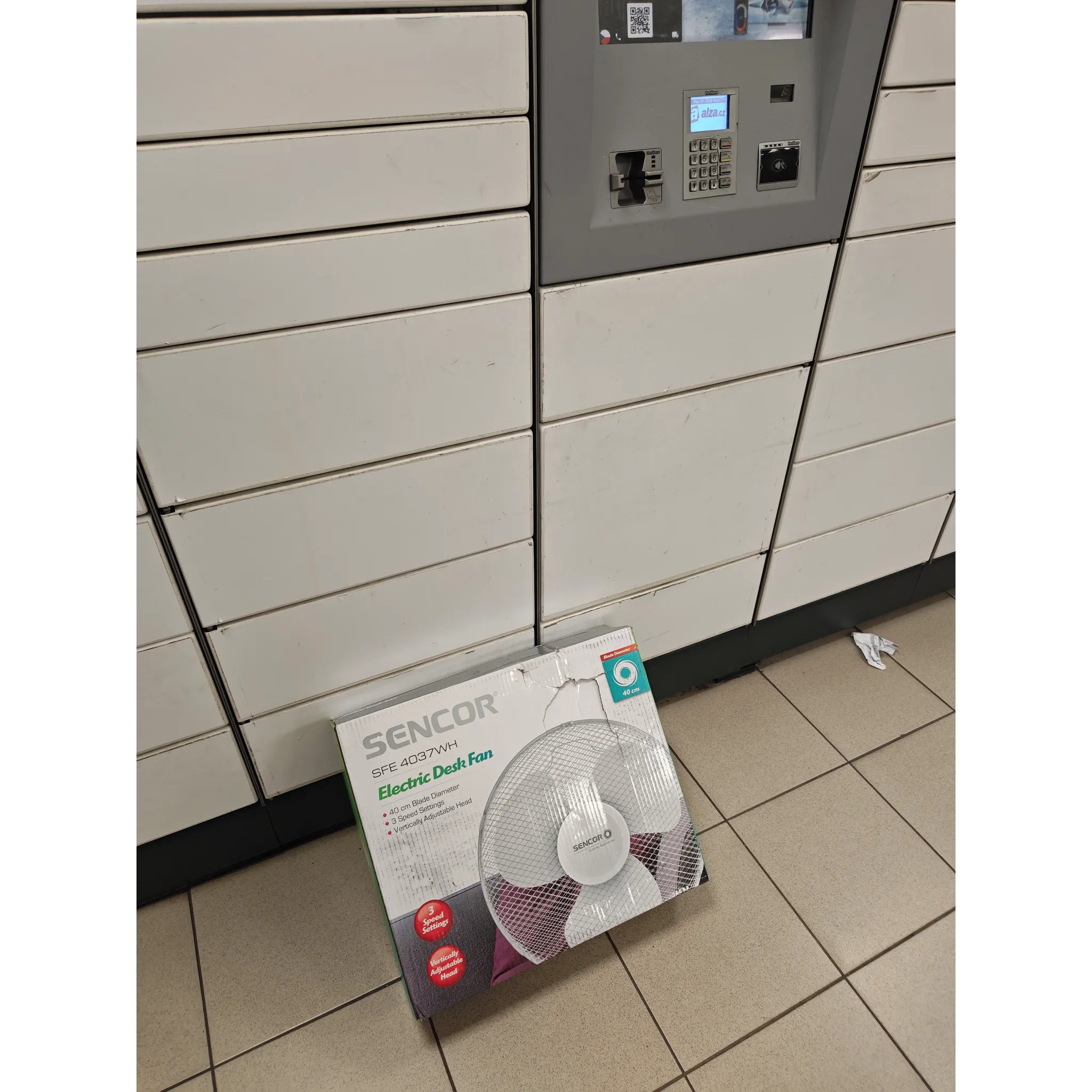 Fotografie 7 - Domácí ventilátor Sencor SFE 4037WH-EUE3