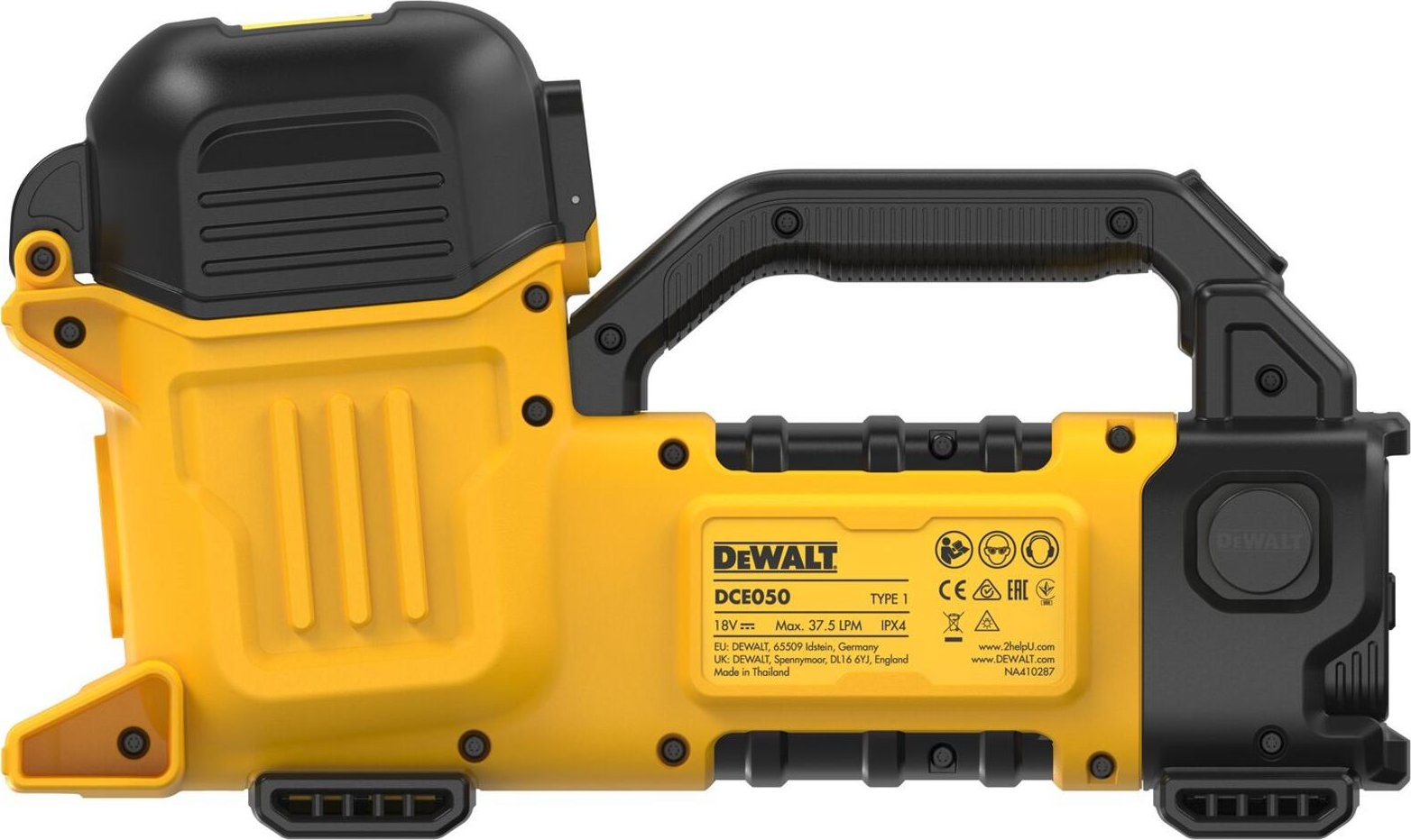 DCE050N DEWALT 18 V AKU PŘEČERPÁVÁCÍ ČERPADLO, BEZ BATERIE A NABÍJEČKY V KRABICI