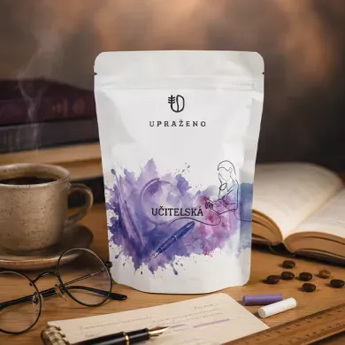 Učitelská - Zrnková káva 100% Arabica 250 g, 125g
