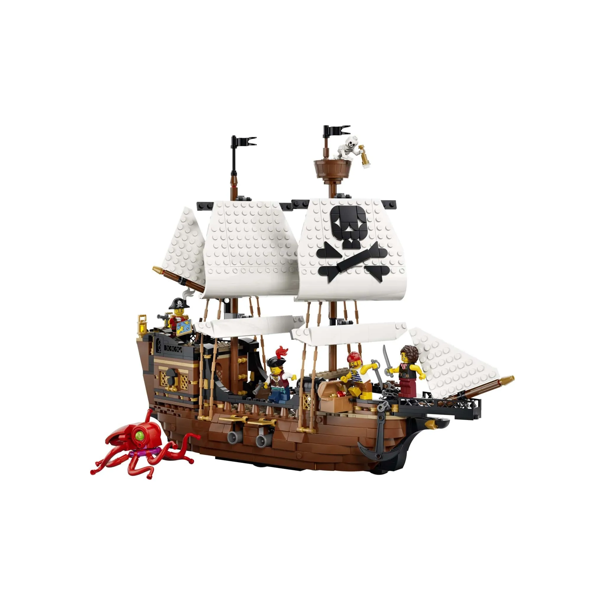 Fotografie 3 - Stavebnice LEGO LEGO Creator 3v1 31387 Kultovní pirátská loď