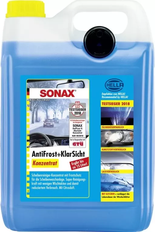 Sonax Zimní kapalina do ostřikovačů -70°C 5 l