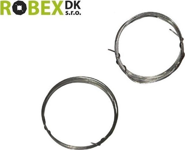 Odporový drát HSG 1.6 mm - 5 m délka - Odporový řezací drát, struny HSGM pro řezání polystyrenu - 8 typů v délce 5m