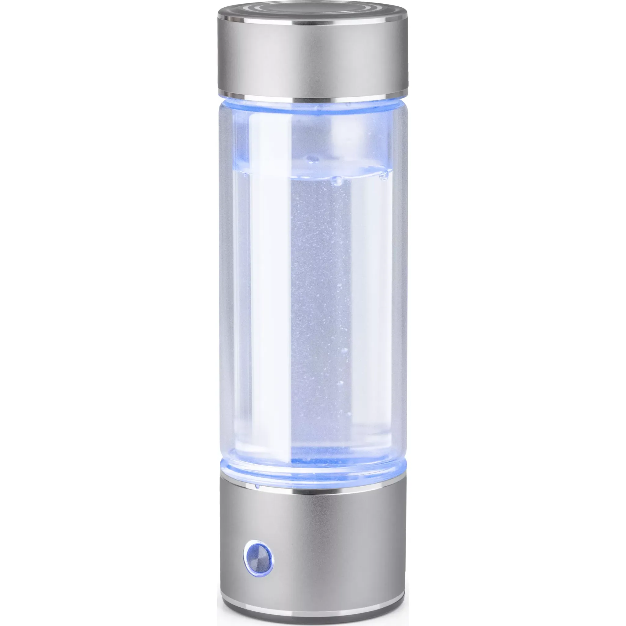 Fotografie 1 - Láhev G21 Hydrovia 325 generátor vodíkové vody 325 ml stříbrný