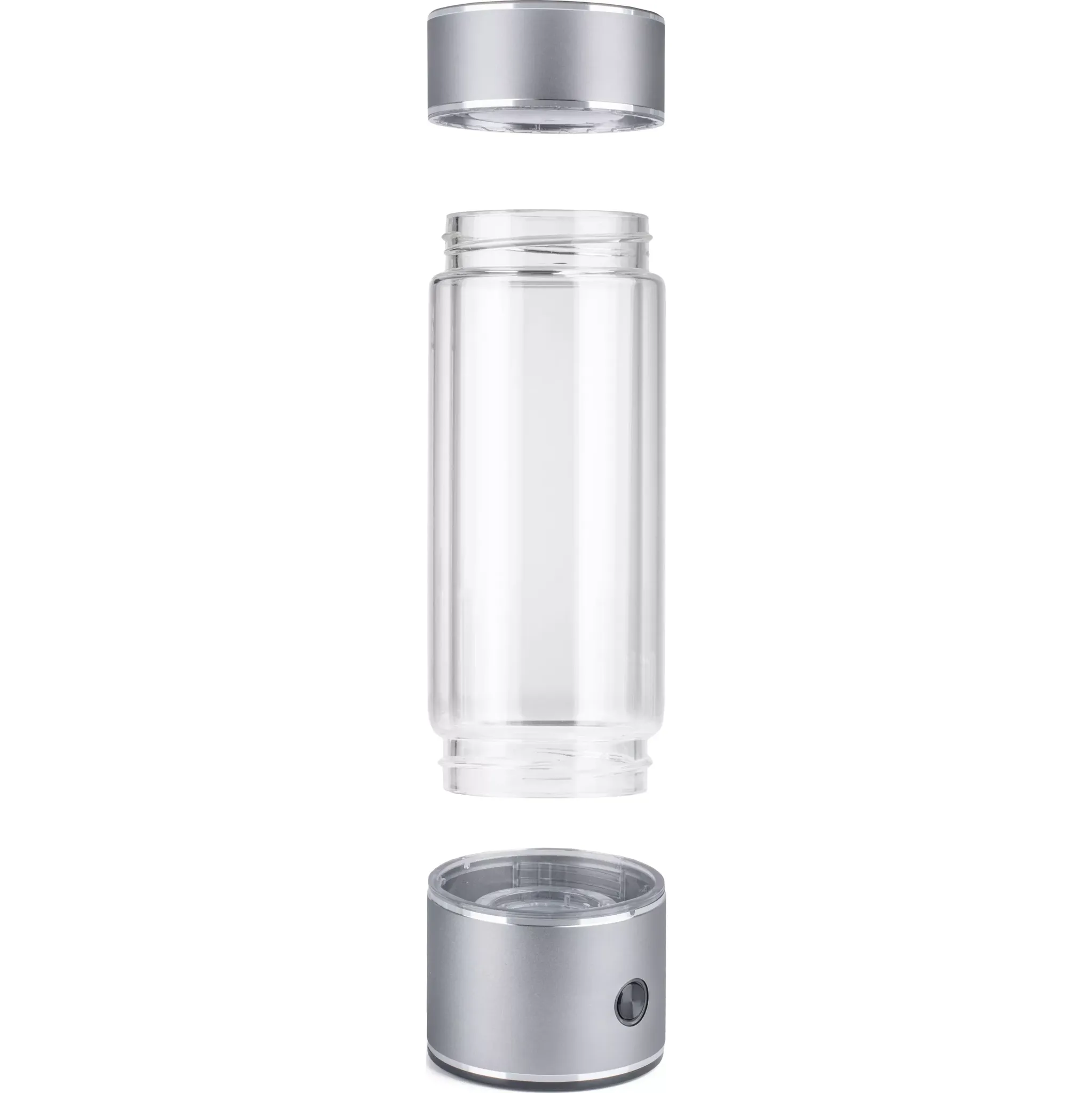 Fotografie 5 - Láhev G21 Hydrovia 325 generátor vodíkové vody 325 ml stříbrný