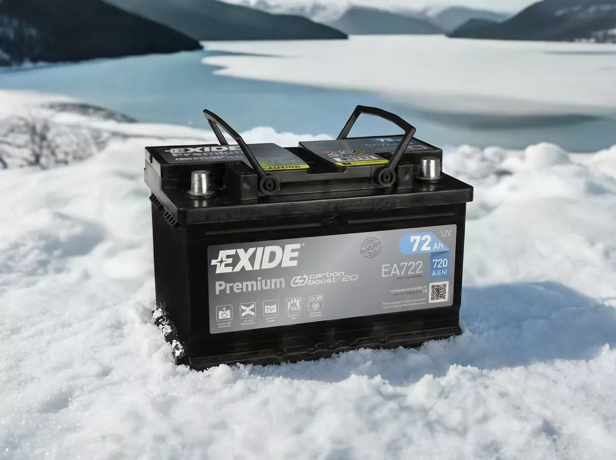 Autobaterie EXIDE Premium 72 Ah, 12 V, 720 A, EA722 EA722