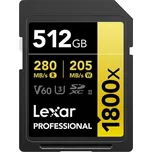 Lexar Professional Pro 1800x SDXC 512…