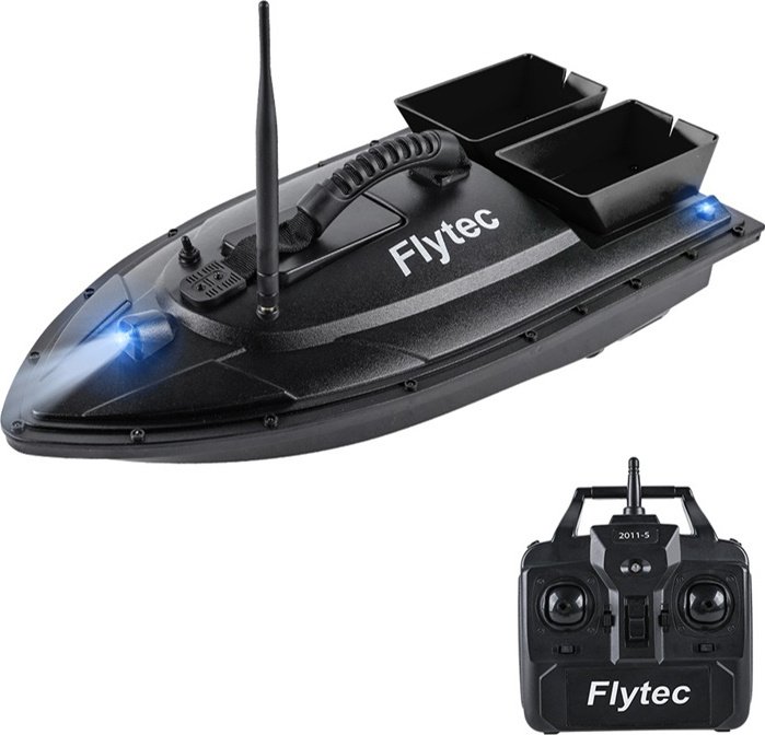 Flytec 2011-5 – zavážecí návnadová loďka na ryby + baterie 12 000 mAh