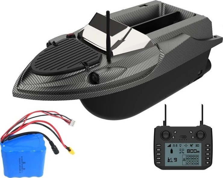 Flytec V080 Basic zavážecí návnadová loďka na ryby s GPS + baterie 20000 mAh