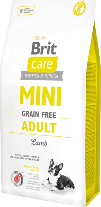Brit Care Mini Grain Free Adult Lamb 7 kg / exp. 12.26