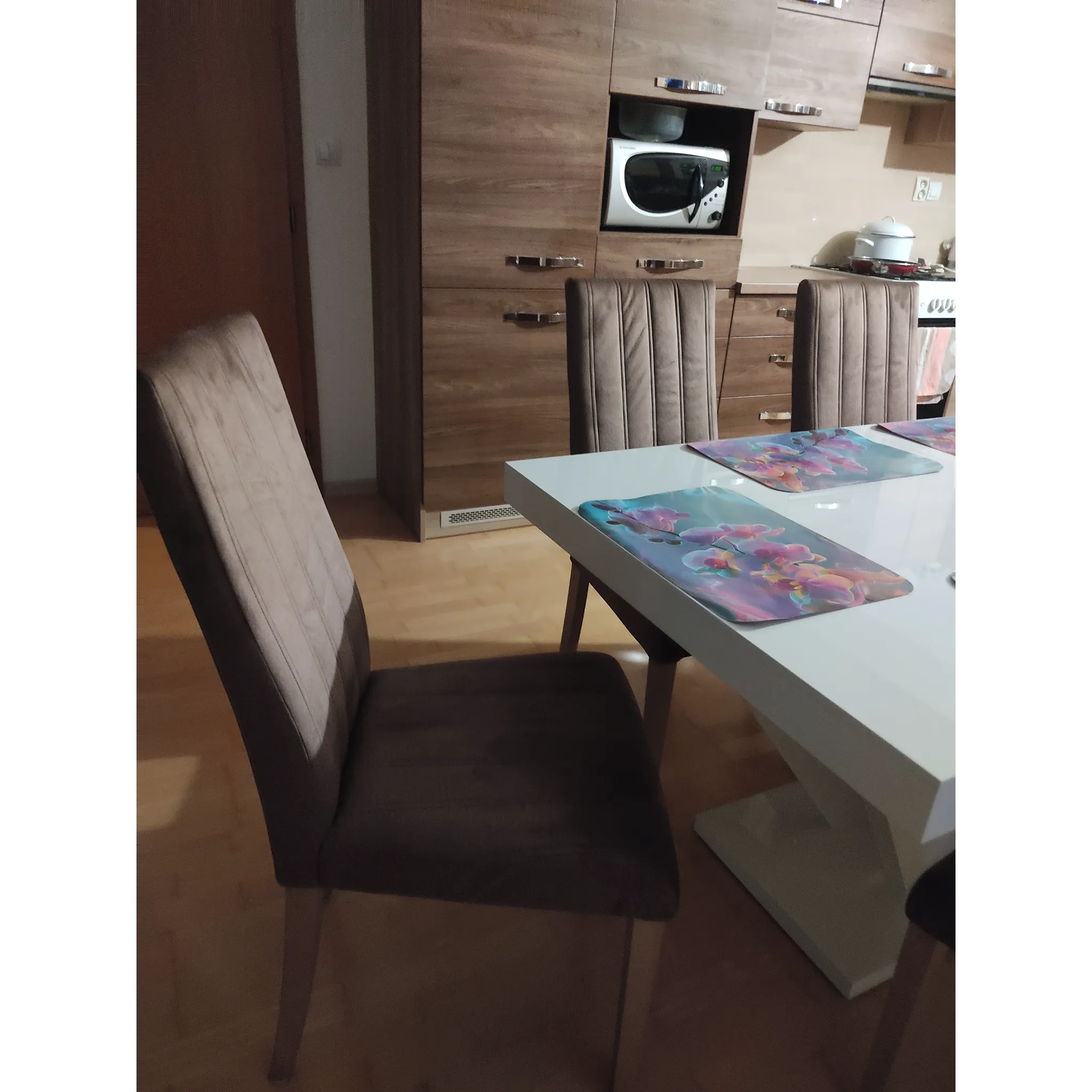 Fotografie 8 - Jídelní židle Halmar Diego 3 medový dub/béžová