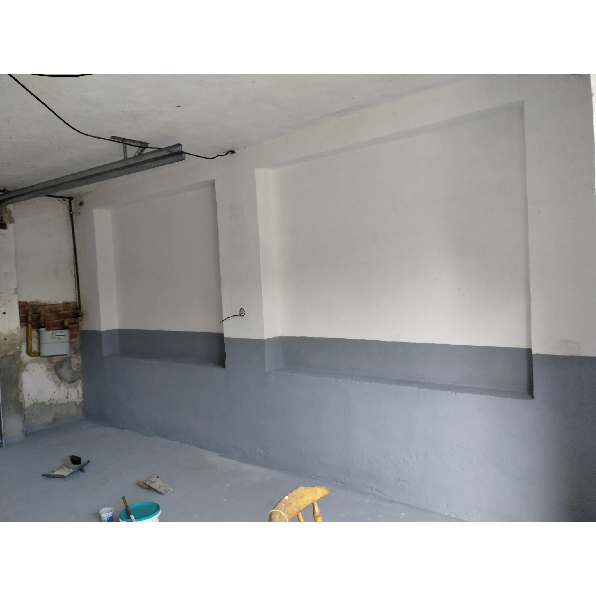 Fotografie 2 - Barva na beton Detecha Ekoban Forte 15 kg RAL 7040 šedá